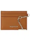 Alexander Mcqueen Chain Attached Crossbody Card Holder