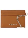 Alexander Mcqueen Chain Attached Crossbody Card Holder
