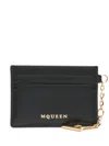 Alexander Mcqueen Sling Card Holder In 黑色