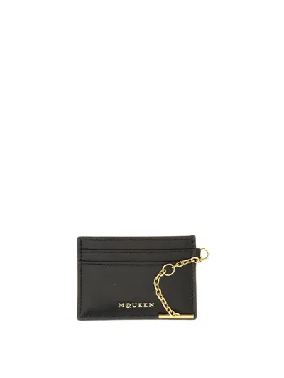 ALEXANDER MCQUEEN CARTERAS Y MONEDEROS - NEGRO