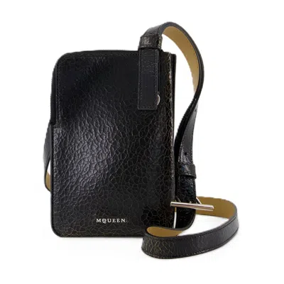 Alexander Mcqueen Sling Crossbody Alexander Mc Queen Leather Black