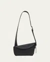 Alexander Mcqueen The Sling Bag In Black Silver
