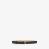 Alexander Mcqueen Mcqueen T-bar Hip Belt In Black/gold
