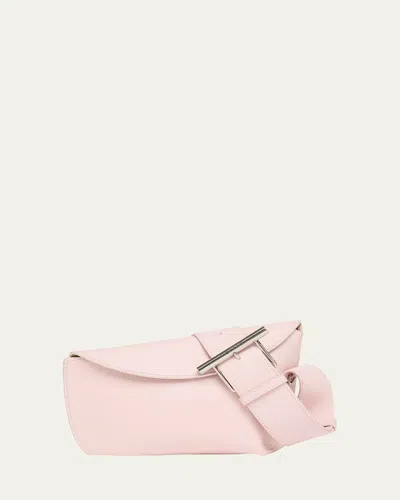Alexander Mcqueen Mcqueen T-bar Sling Asymmetric Leather Crossbody Bag
