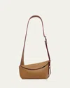 Alexander Mcqueen Mcqueen T-bar Sling Asymmetric Leather Crossbody Bag