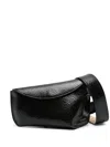 Alexander Mcqueen Sling Shoulder Bag In 9769 - Blackcaramelsilver