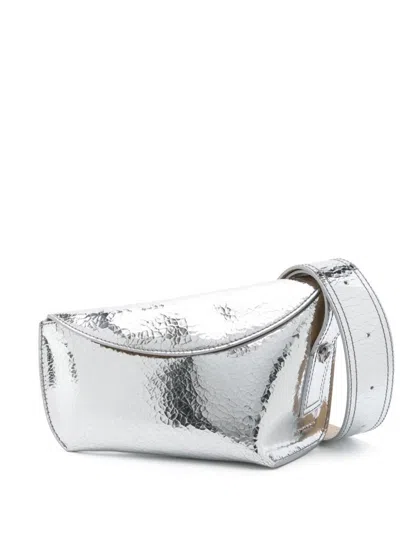 ALEXANDER MCQUEEN ALEXANDER MCQUEEN SLING T-BAR ASIMMETRIC CROSSBODY BAG