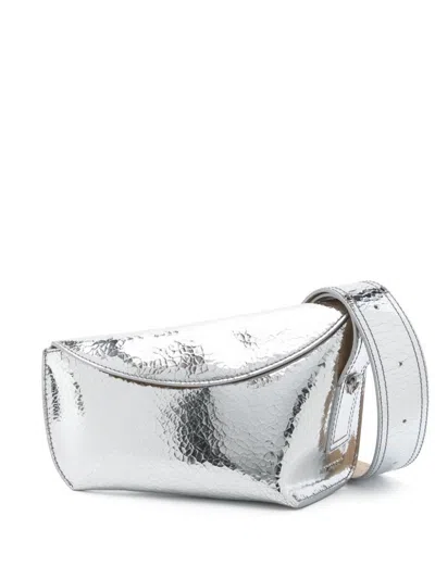 ALEXANDER MCQUEEN SLING T-BAR ASIMMETRIC CROSSBODY BAG