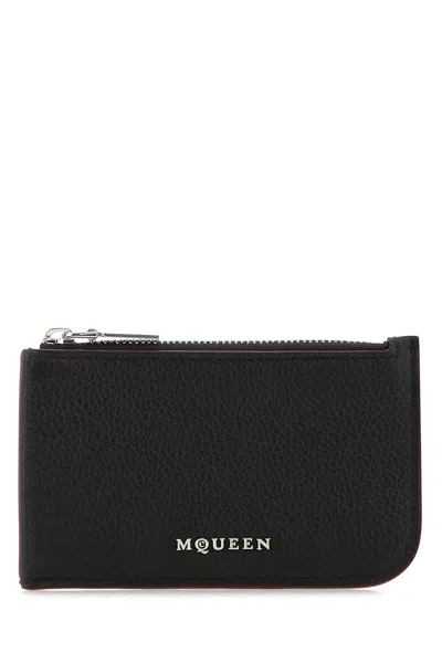 Alexander Mcqueen Sling Zip Card Case-tu Nd  Male