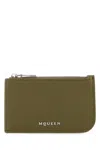 Alexander Mcqueen Sling Zip Card Case-tu Nd  Male