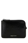 Alexander Mcqueen Sling Zip Coin Pouch-tu Nd  Male