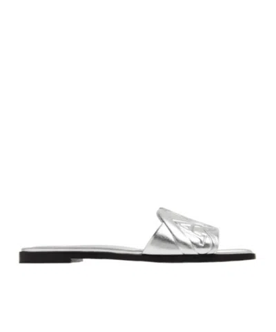 ALEXANDER MCQUEEN ALEXANDER MCQUEEN SLIP-ON FLAT SANDALS