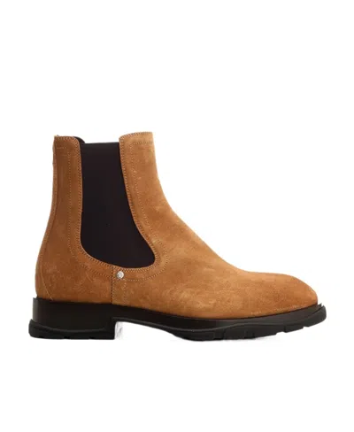 Alexander Mcqueen Slip-on Ankle Chelsea Boots In Multi