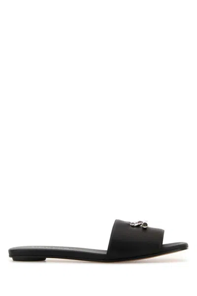 Alexander Mcqueen Slippers In Black