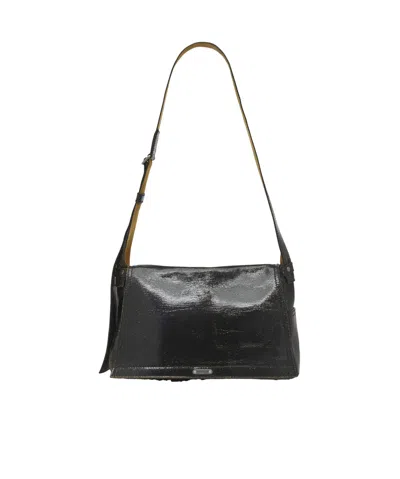 Alexander Mcqueen Slough Bag In Black