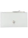 Alexander Mcqueen Wallet With Skull In Grey