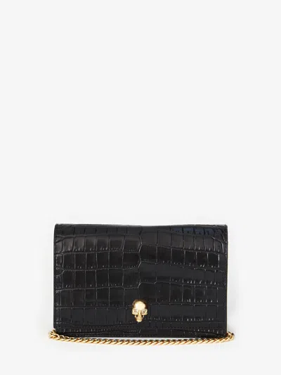 ALEXANDER MCQUEEN SMALL SKULL BAG,6130881HB0G