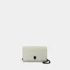 Alexander Mcqueen Small Skull Crossbody -  - Leather - Ivory In Neutral