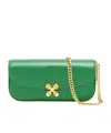 Alexander Mcqueen Skull Flower Small Calfskin Shoulder Bag
