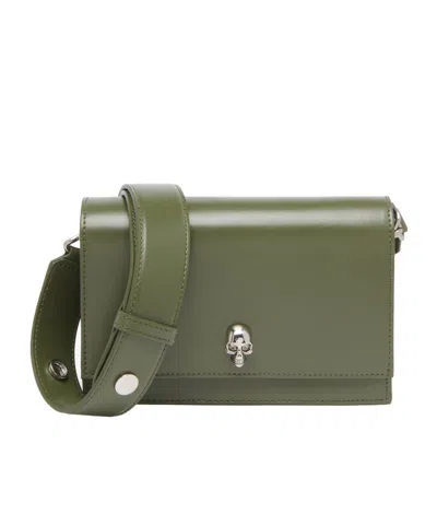 Alexander Mcqueen Small Skull Leather Shoulder Bag