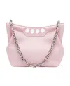 Alexander Mcqueen Women's The Small Peak Leather Shoulder Bag In Pink