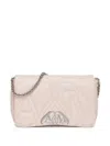 Alexander Mcqueen Small The Seal Lambskin Shoulder Bag In Pink