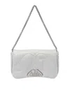 Alexander Mcqueen Women's Shoulder Bag Seal In White