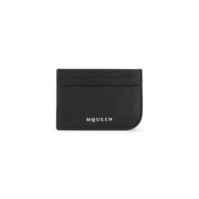 Alexander Mcqueen Smallleathergoods In Black
