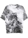 Alexander Mcqueen Smashed Screen-print T-shirt In Black