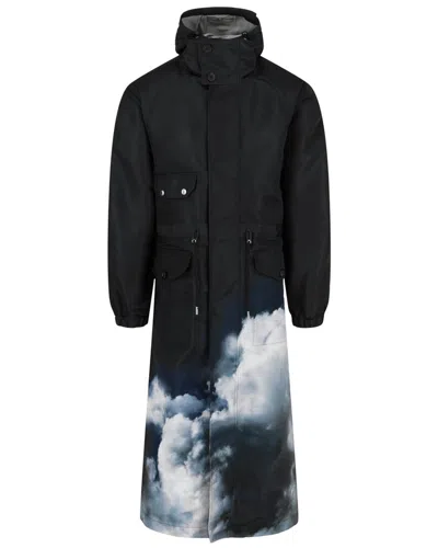 Alexander Mcqueen Smock Parka In Black