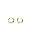 Alexander Mcqueen Snake Hoop Earrings