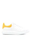 Alexander Mcqueen Perforated Platform Round Toe Sneakers