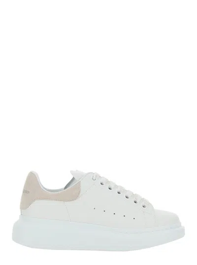 Alexander Mcqueen Sneaker Pelle S.gomm In White