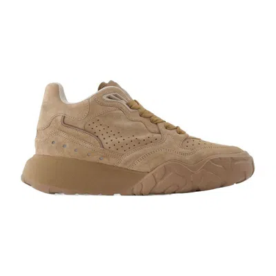 Alexander Mcqueen Sneaker High In Beige