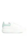 Alexander Mcqueen Leather Sneakers With Thick Sole And Perforated Design
