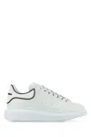 Alexander Mcqueen Larry Leather Sneakers In White