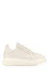 Alexander Mcqueen Leather Low-top Sneaker In White