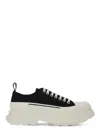 Alexander Mcqueen Canvas Tread Slick Sneaker