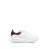 Alexander Mcqueen Oversized Leather Sneakers In White