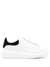 Alexander Mcqueen Alexander Mc Queen White And Black Oversized Sneakers