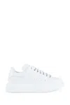 Alexander Mcqueen Leather Oversize Sneakers In White