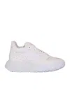 Alexander Mcqueen Court Low-top Sneakers In White