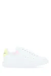 Alexander Mcqueen Crystal-embellished Leather Sneakers In 9035