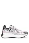 Alexander Mcqueen Low-top Sneakers Stitched Metallic Accents