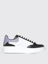 Alexander Mcqueen Oversize Leather Sneakers In Black