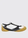 Alexander Mcqueen Oversized Calfskin Sneakers With Distinctive Rounded Sole In Multi