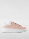 Alexander Mcqueen Leather Lace-up Sneakers In Neutral
