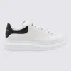 Alexander Mcqueen Alexander Mc Queen White And Black Oversized Sneakers In White