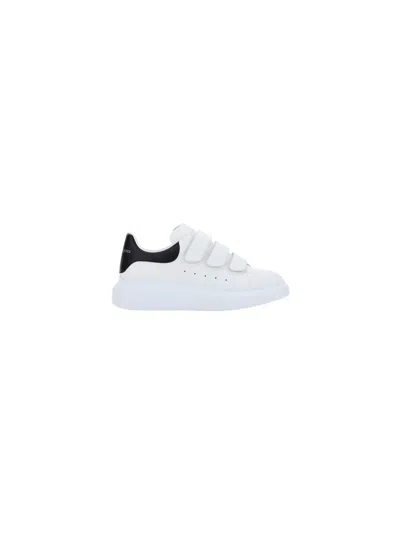 Alexander Mcqueen Sneakers In Bianco/nero