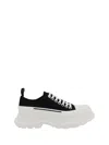 Alexander Mcqueen Tread Slick Sneakers In Black